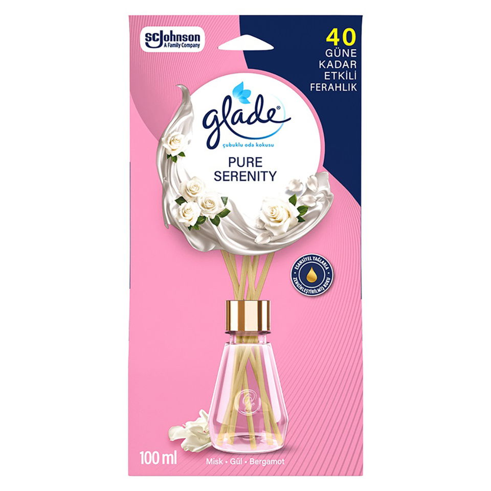 GLADE ÇUBUKLU ODA KOKUSU 100 ML-PURE SERENITY